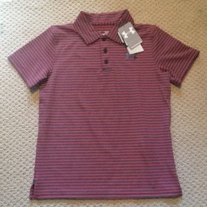 NWT Under Armour boy’s polo shirt
